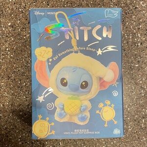 Stitch"Eat Something Before Sleep " Vinyl Plush Figure by MINISO – Blind Box